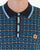 Gabicci Vintage Ernest LS Knitted Polo Navy