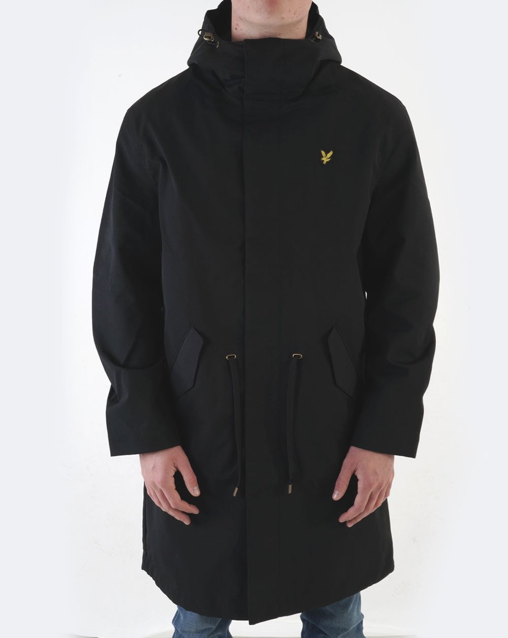 Lyle & Scott Bonded Parka Jet Black