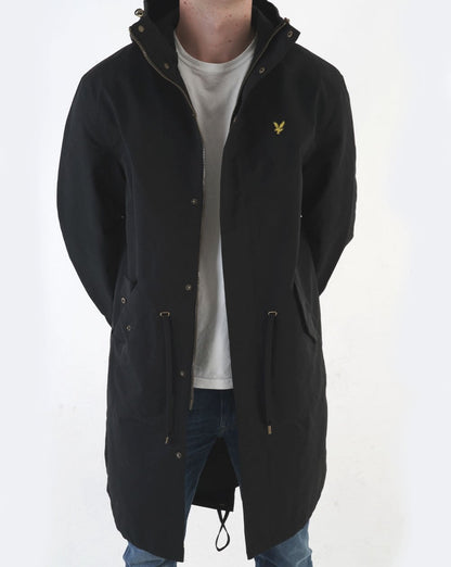Lyle &amp; Scott – Bonded Parka – Tiefschwarz