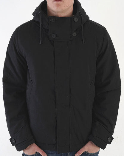 Pretty Green – Gesteppte Feldjacke „Oracle“ in Schwarz