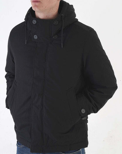 Pretty Green – Gesteppte Feldjacke „Oracle“ in Schwarz
