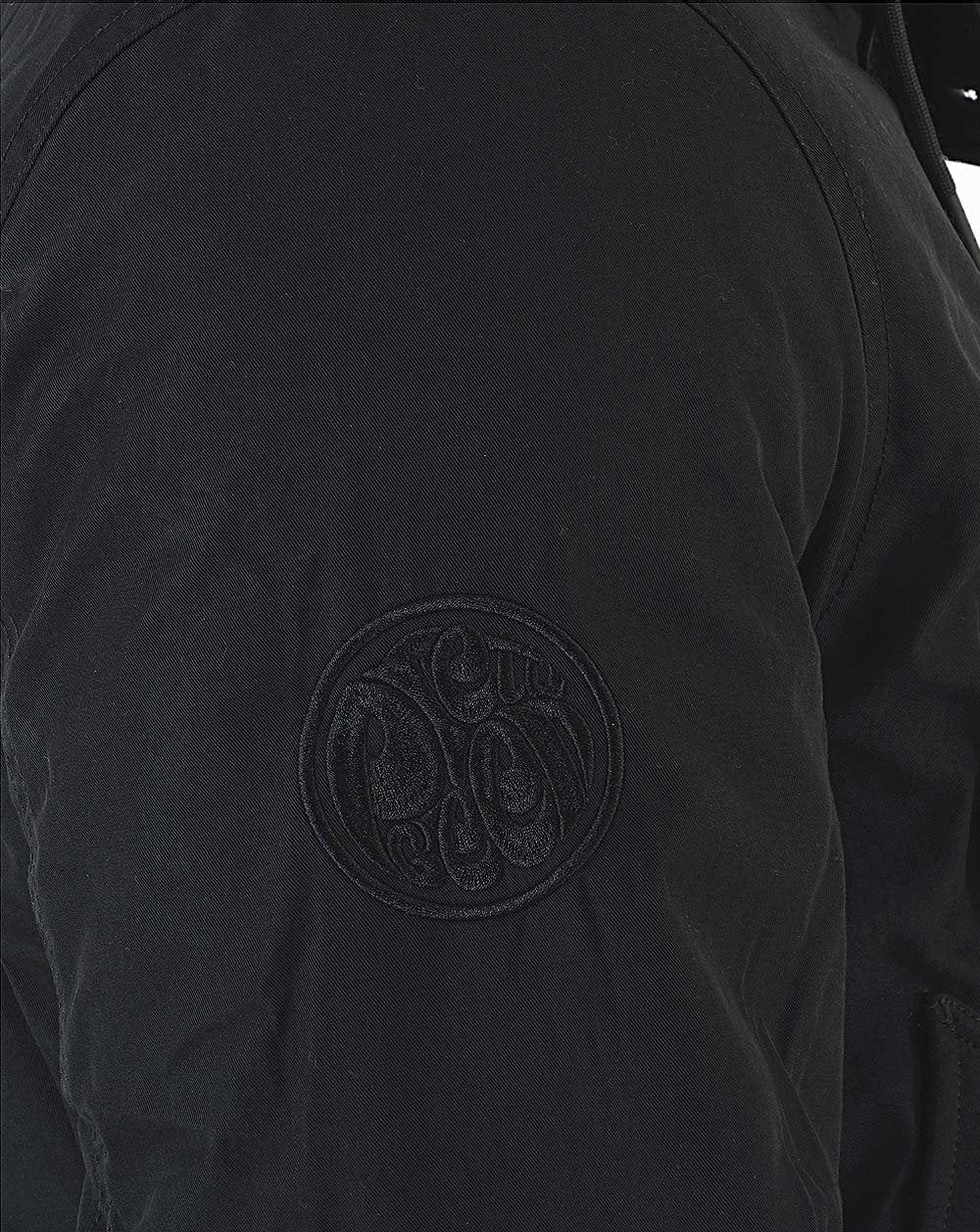 Pretty Green – Gesteppte Feldjacke „Oracle“ in Schwarz