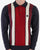 Gabicci Vintage Searle LS Knitted Polo Shirt Navy
