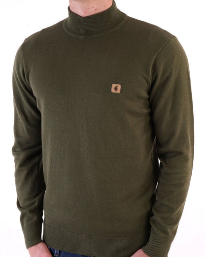 Gabicci Vintage Duke Rollkragenpullover Grün