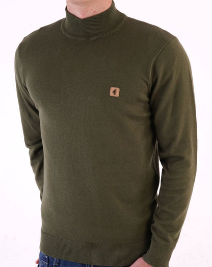 Gabicci Vintage Duke Rollkragenpullover Grün