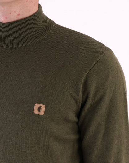 Gabicci Vintage Duke Rollkragenpullover Grün