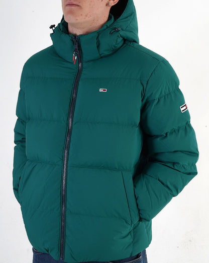 Tommy Jeans Essential Daunenjacke Grün