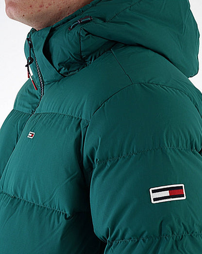 Tommy Jeans Essential Daunenjacke Grün