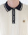 Gabicci Vintage Bethal Knit Polo Cream