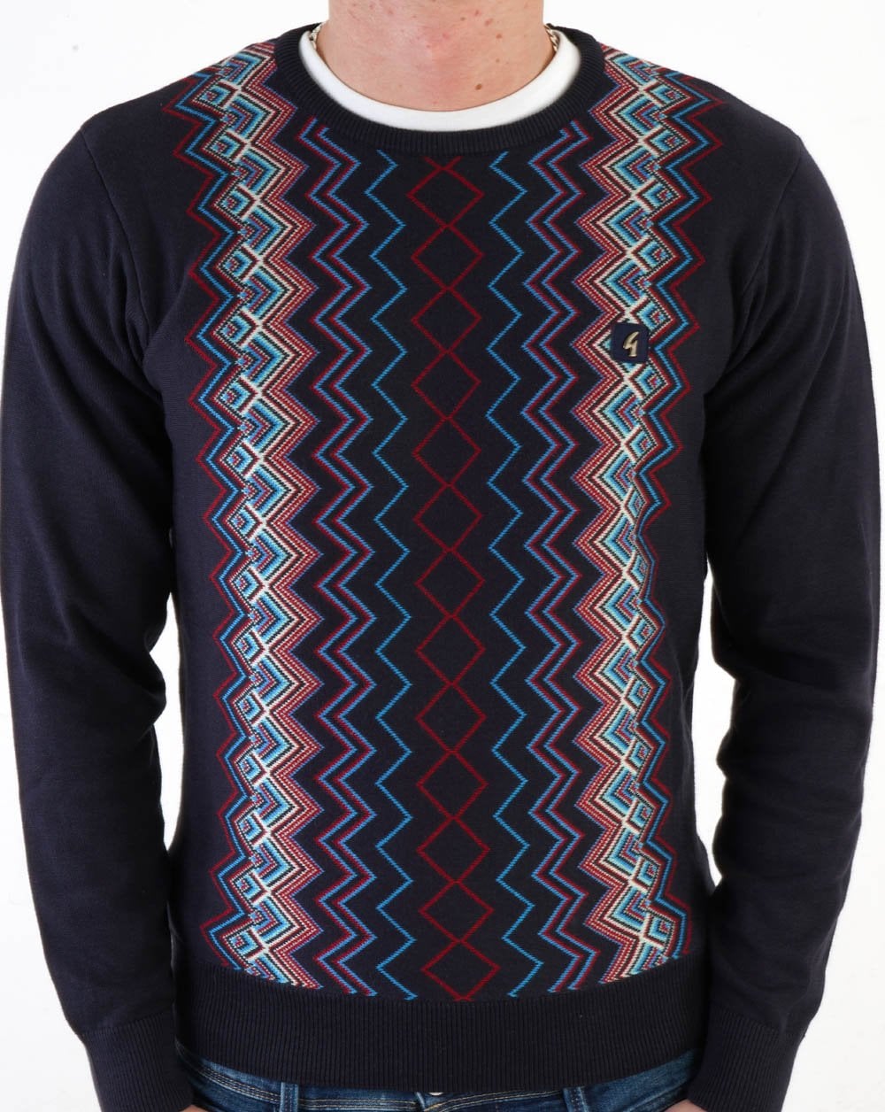 Gabicci Vintage Reeves Pullover Marineblau