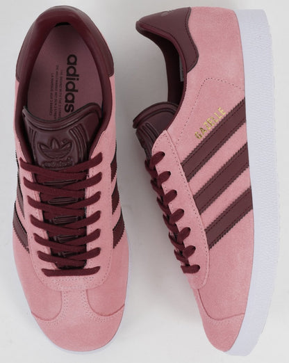 Adidas Gazelle Sneakers Rosa/Burgund