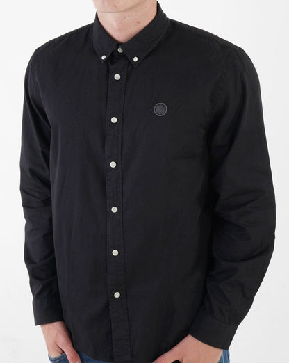 Pretty Green Rohini Hemd Schwarz
