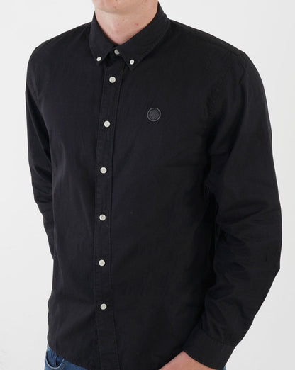 Pretty Green Rohini Hemd Schwarz