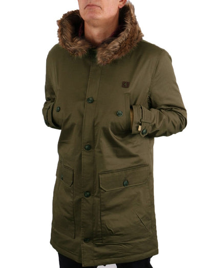 Gabicci Vintage Paxton Parka Grün