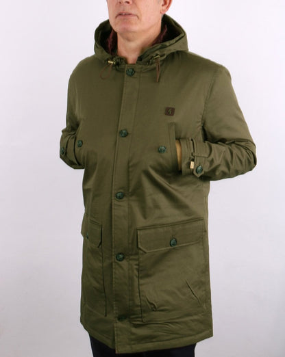 Gabicci Vintage Paxton Parka Grün