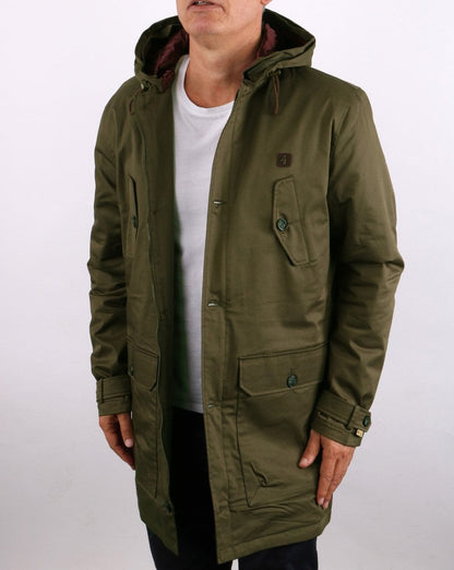 Gabicci Vintage Paxton Parka Grün
