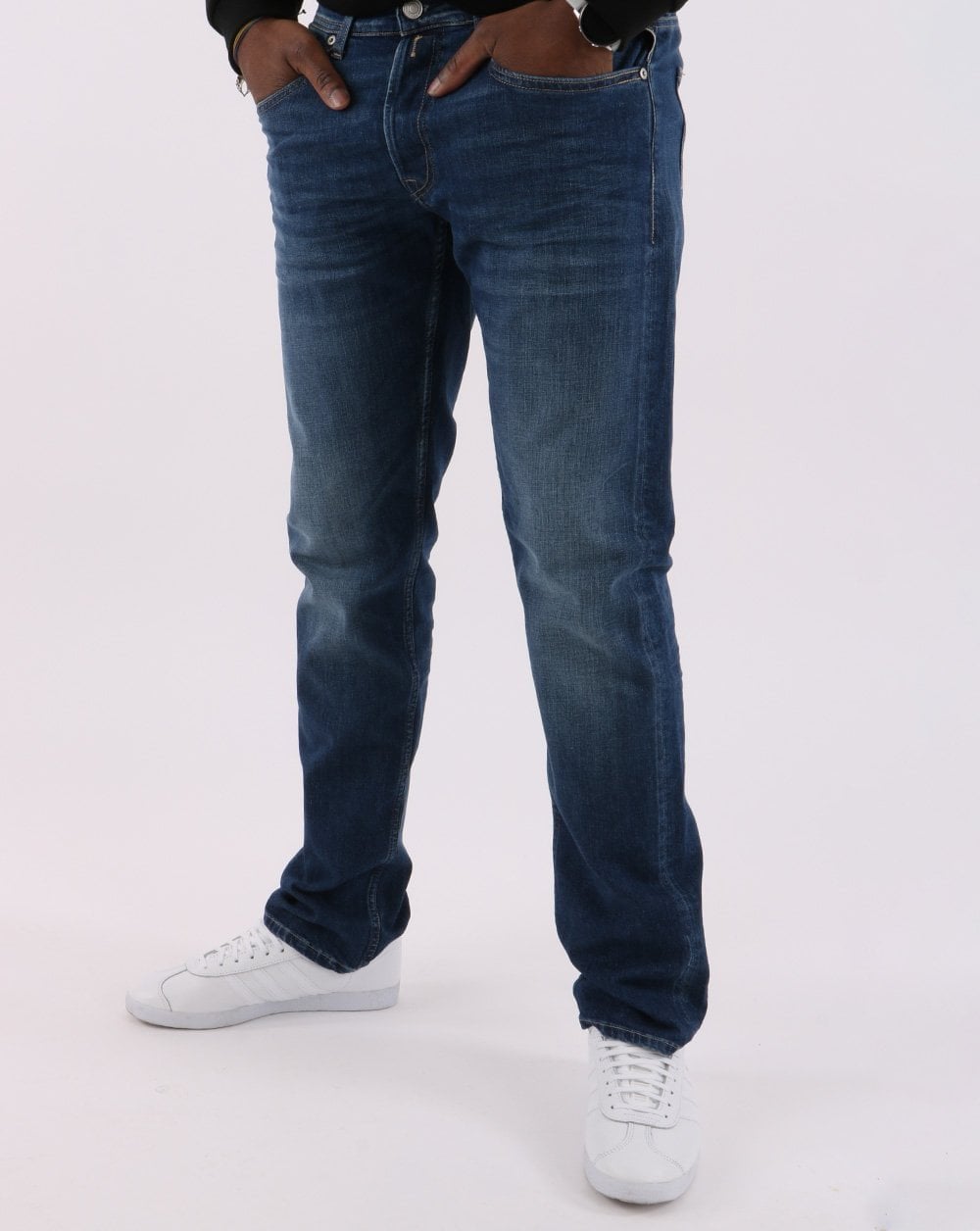 Replay Grover Jeans Mittelblau