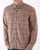 Ben Sherman Recycled Cotton Tattersall Check Shirt Fawn