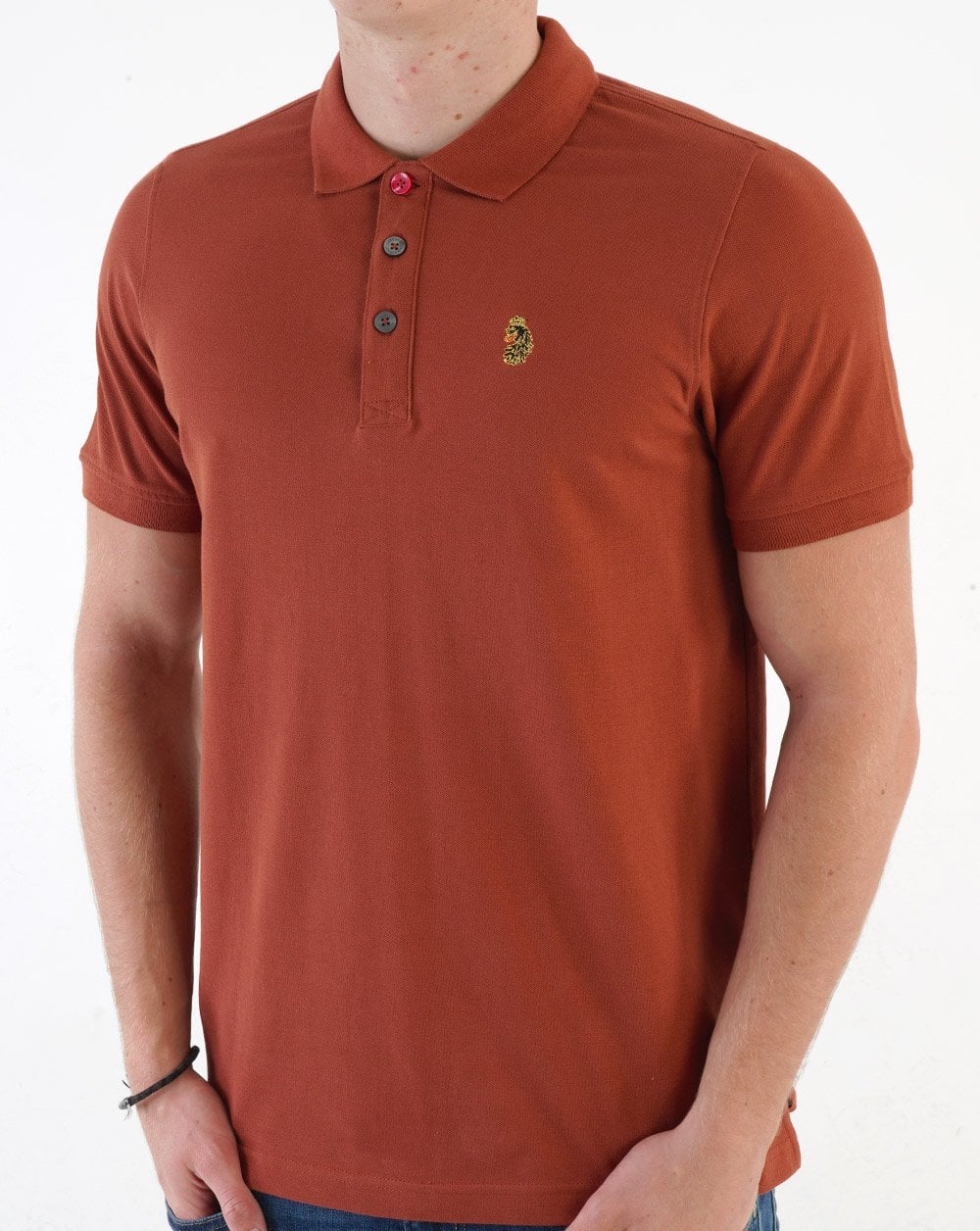 Luke Sport Mead Poloshirt Zimt