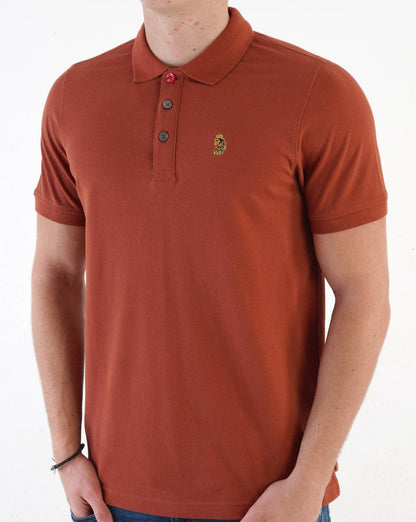 Luke Sport Mead Poloshirt Zimt