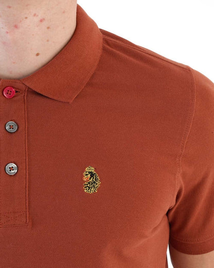 Luke Sport Mead Poloshirt Zimt