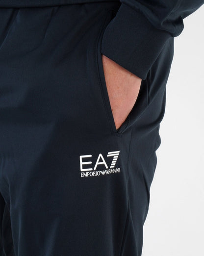EA7 Polyester Trainingsanzug Marineblau
