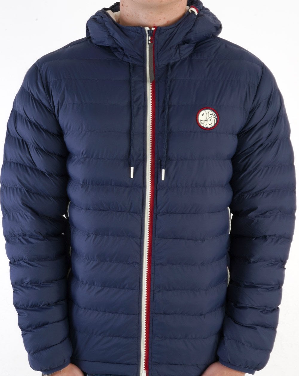 Pretty Green Tilby Steppjacke Marineblau