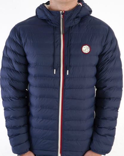 Pretty Green Tilby Steppjacke Marineblau