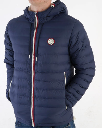Pretty Green Tilby Steppjacke Marineblau