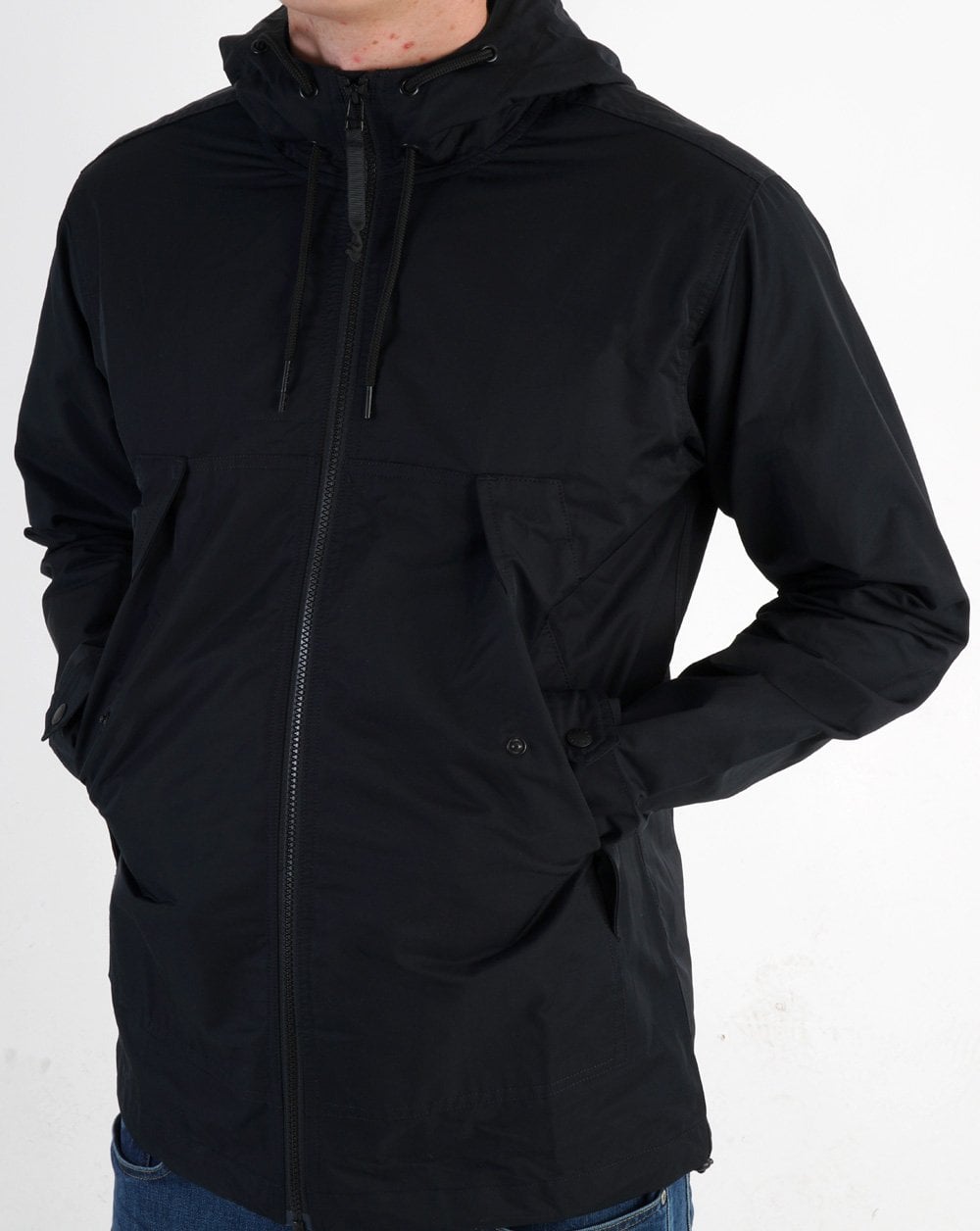 Pretty Green Ridley Jacke Schwarz