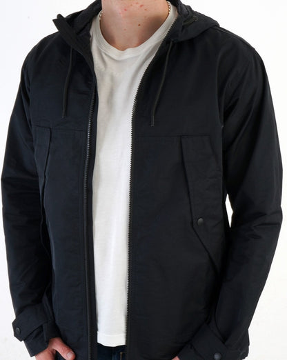 Pretty Green Ridley Jacke Schwarz