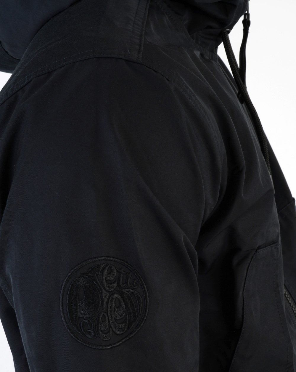 Pretty Green Ridley Jacke Schwarz