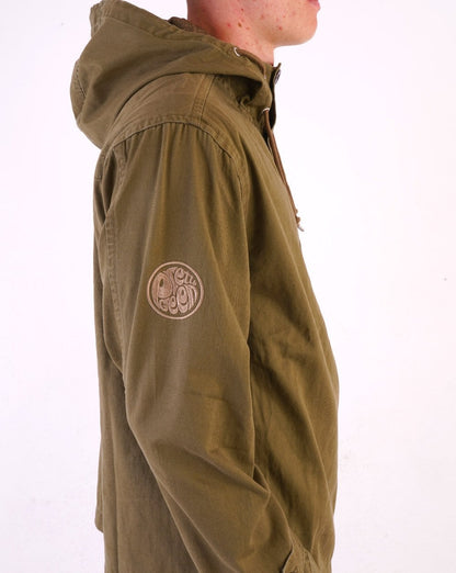 Pretty Green Forrest Kittel Khaki Grün