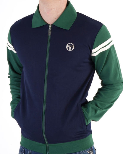 Sergio Tacchini Verdi Track Top Marinegrün