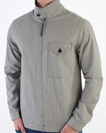 Pretty Green – Hahnentritt-Overshirt, mehrfarbig