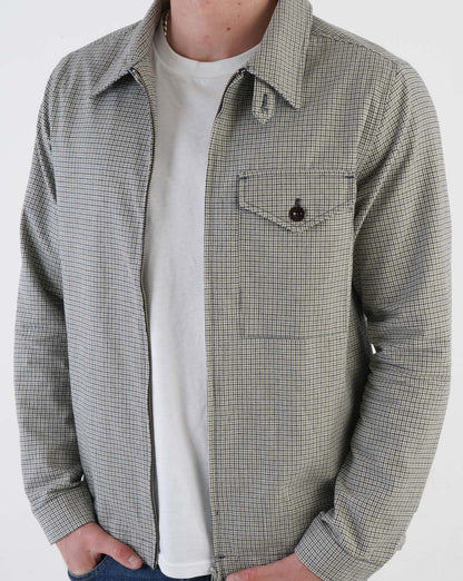 Pretty Green – Hahnentritt-Overshirt, mehrfarbig
