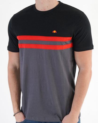 Ellesse Cavello T-Shirt Dunkelgrau/Schwarz