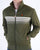 Ellesse Faded Multi Stripe Track Top Khaki Green