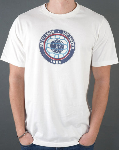 Pretty Green 1966 T-Shirt Weiß