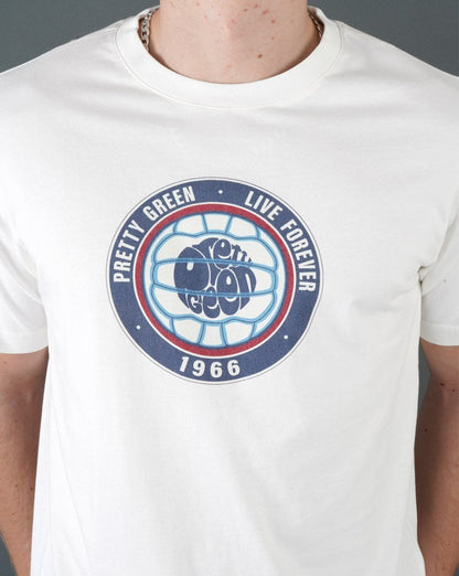 Pretty Green 1966 T-Shirt Weiß