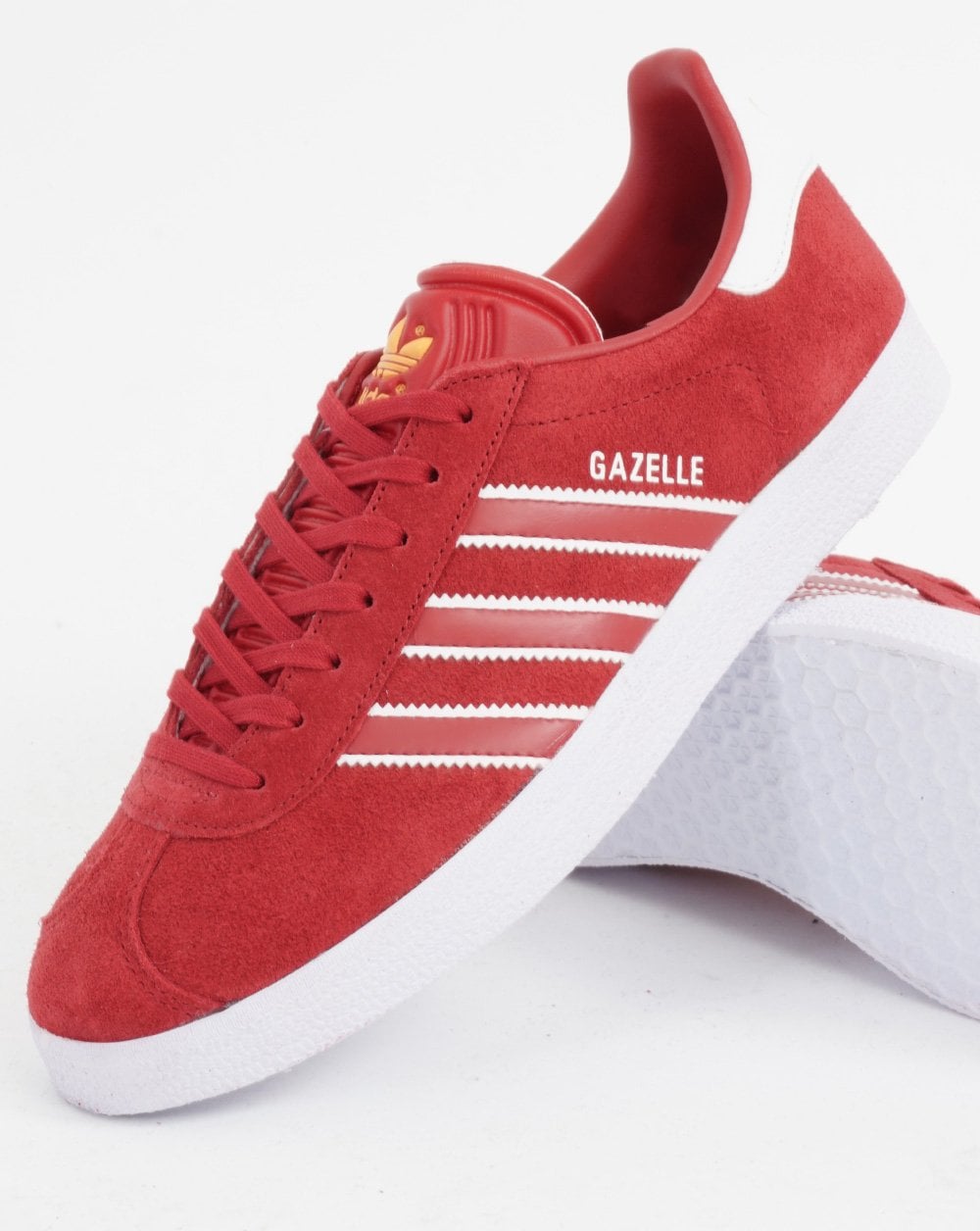 Adidas Gazelle Sneakers Rot/Weiß