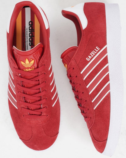 Adidas Gazelle Sneakers Rot/Weiß