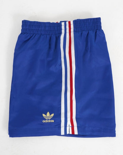 Adidas Originals 3-Streifen-Shorts Royal/Weiß/Rot