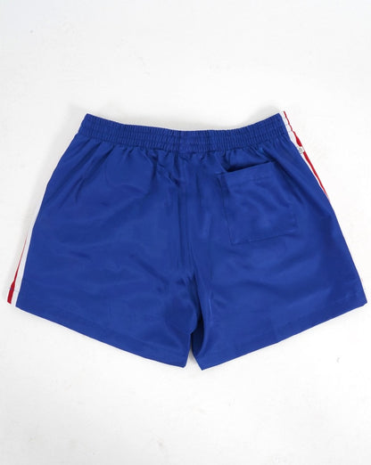 Adidas Originals 3-Streifen-Shorts Royal/Weiß/Rot