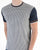 Ska & Soul Houndstooth Panel T-shirt Navy