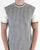 Ska & Soul Houndstooth Panel T-shirt Ecru
