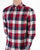 Benetton Check Flannel Shirt White/Navy/Red