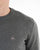 Pretty Green Tipped Knit Jumper Dark Grey
