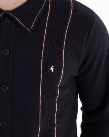 Gabicci Vintage Ethan Strickjacke Marineblau