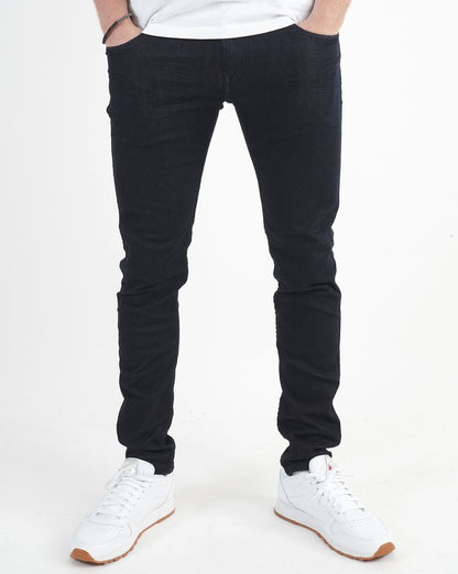 Replay – Anbass – Slim Fit-Jeans in dunklem Indigo